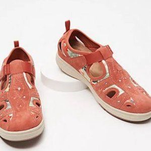 Earth Origins - Effie - Women's Suede Fisherman Comfort -shoes/sandals 9.5 M